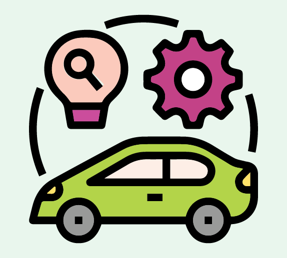 Illustration secteur Automobile