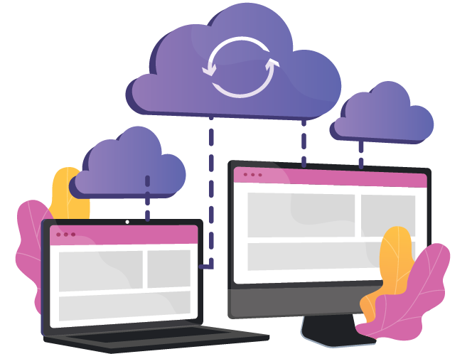 Illustration services cloud computing