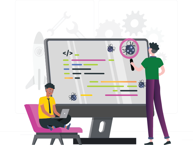 Illustration débogage et qualité logicielle