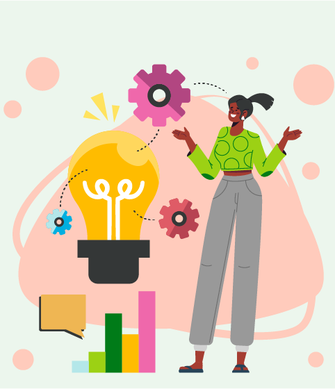 Illustration innovation et idées